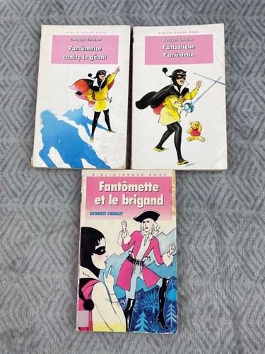 Lot livres fantômette - lot,