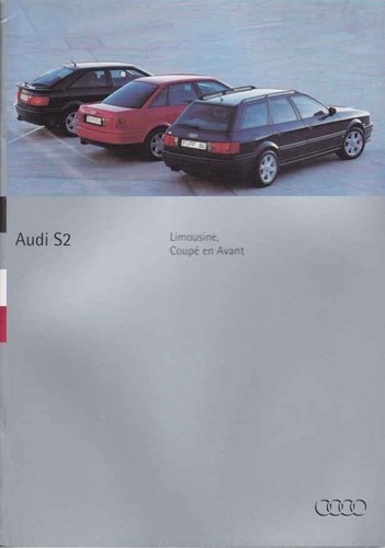 Catalogue brochure audi - audi, s2
