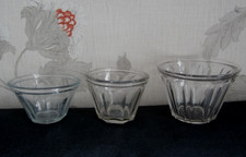 3 pots à confiture en verre