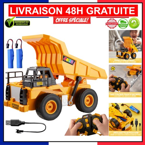 Jouet tracteur camion - jouet, camion-benne