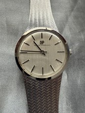 Girard Perregaux Silver Dial Integrated Mesh Bracelet Rare Mechanical Vintage
