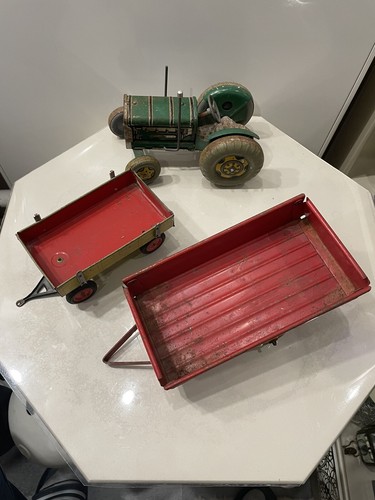 Mettoy ancien jouet tracteur - mettoy,