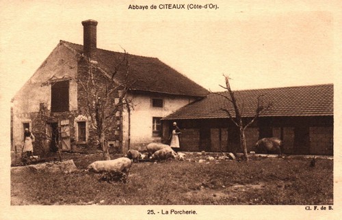 Cpa abbaye de citeaux - cpa,