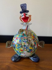 Ancien et rare vase clown en