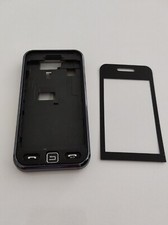 Kit complet Cache batterie arrière touche Noir Pour Samsung S5230 Player One