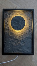 Cadre Paysage Lunaire 3D LED