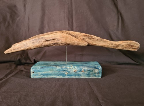 Sculpture dauphin bois - sculpture,