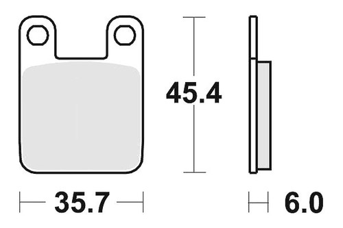Plaquette frein sherco - sherco, (hrd)