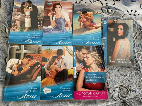 Lot livres harlequin - 7,