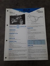 FICHE TECHNIQUE DAELIM VT 125