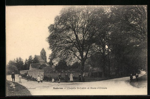 Cpa suèvres chapelle - suèvres,,