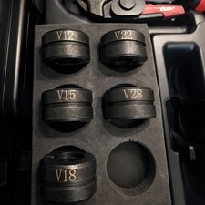 5 inserts V cuivre pour