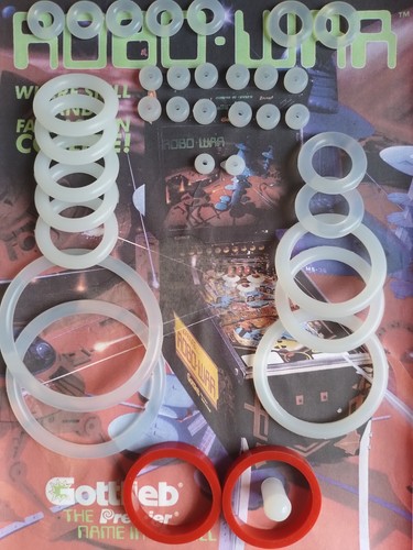 Flipper gottlieb robo war - gottlieb, war-kit