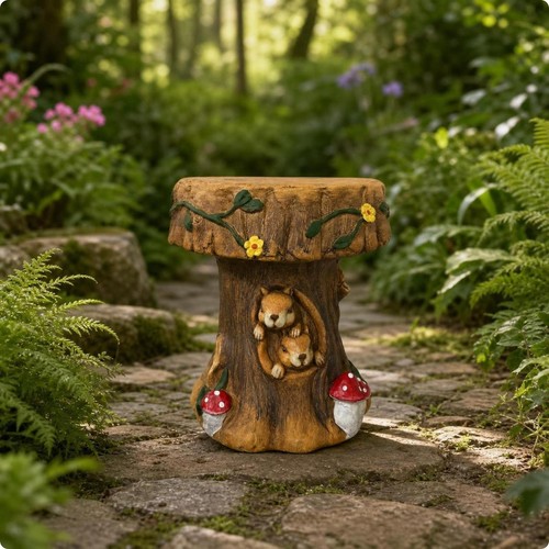 Bout canapé tronc arbre - bout,