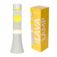fisura. - Lampe à lave jaune
