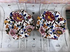 Paire d’assiettes anciennes