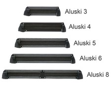 PORTE-SKIS ET PORTASNOWBOARD POUR BARRES DE TOIT FABBRI ALUSKI 3 SKIS / 2 BOARD