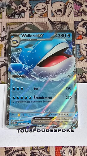 Wailord 016 084 neuf - wailord,