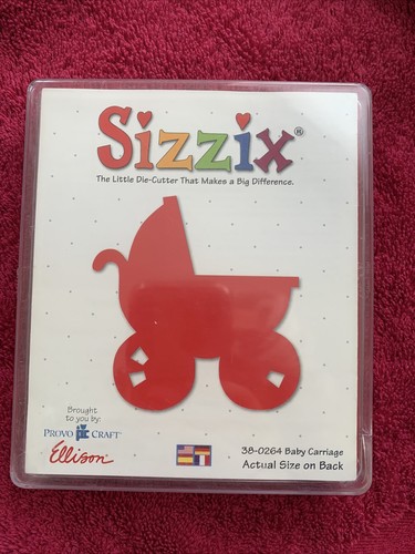 Sizzix die baby carriage - sizzix,
