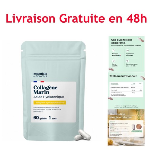 Collagène marin naticol 800mg - collagène,