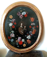 Huile sur toile, école