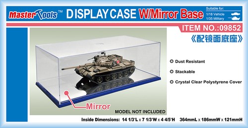 Trumpeter vitrine avec base - trumpeter,