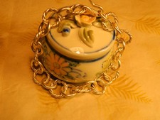 bijou, bracelet argent massif