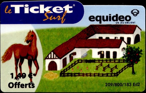 Ticket surf - gratté),