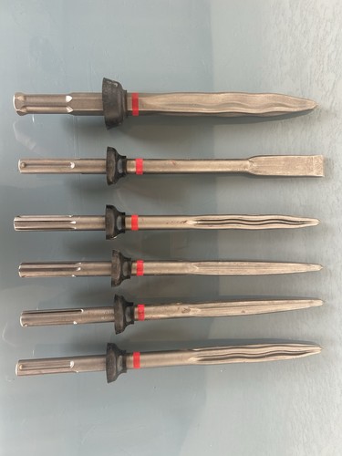 Hilti lot 6 burins - 6,