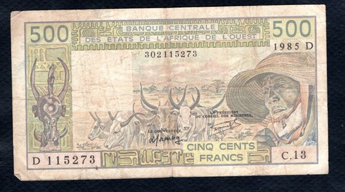 Mali lettre 500 - mali, d