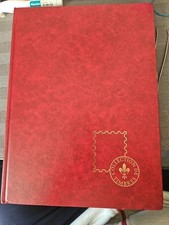 ALBUM DE TIMBRES VIDE 32 PAGES NOIRES  9 Bandes 