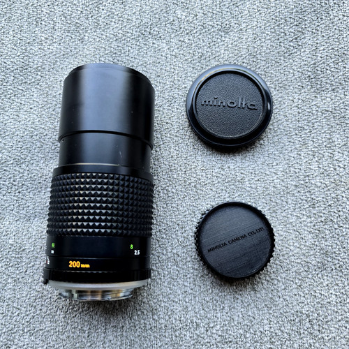 Objectif minolta rokkor - objectif, mc