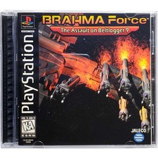 BRAHMA Force The Assault On Beltlogger 9 - Sony Playstation Pristine Authentic