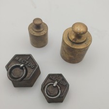 Lot d'ancien poids Exagonal