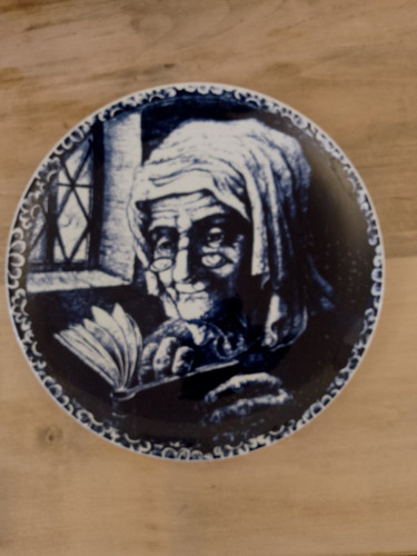 Boch delft blue and - delft, white