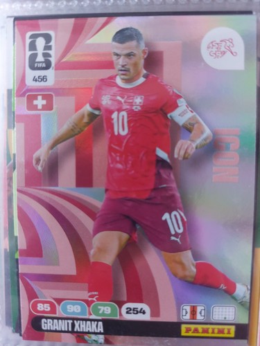 456 granit xhaka icon panini - #456,