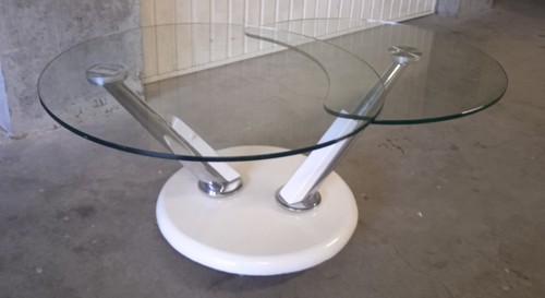 Table basse verre - basse, en