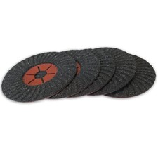 LOT DE 5 DISQUES ABRASIF 125