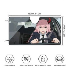 Pare soleil voiture Chainsaw