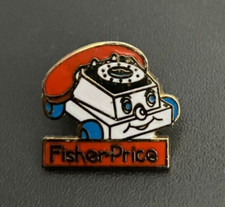 96 - Pin's Rare Vintage Fisher Price TOY PHONE "CHATTER"