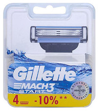 Pack 4 Lames GILLETTE MACH3