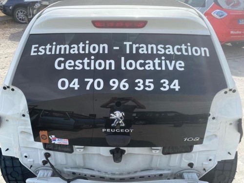 Malle hayon arriere peugeot - arriere,