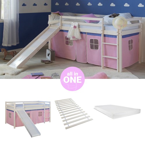 Lit superposé 90x200 - , toboggan