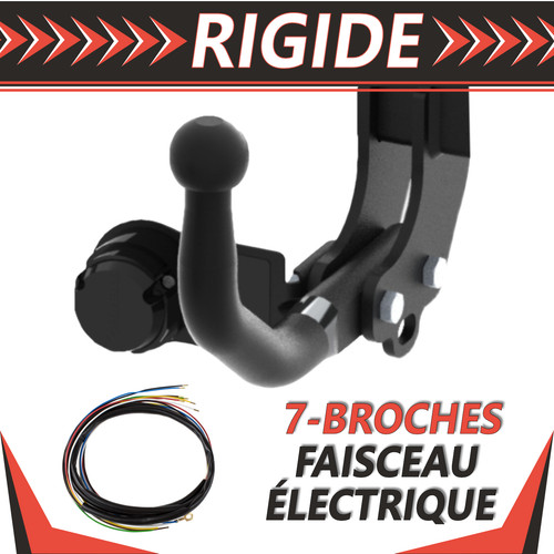 Attelage rigide pour - , renault