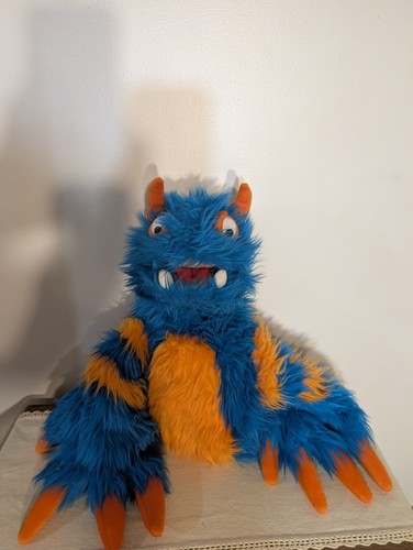 Folkmanis blue and - and, orange