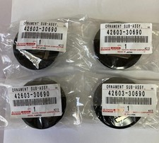 Jeu de 4 enjoliveurs centraux