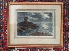 Tableau Sous Verre Ancien