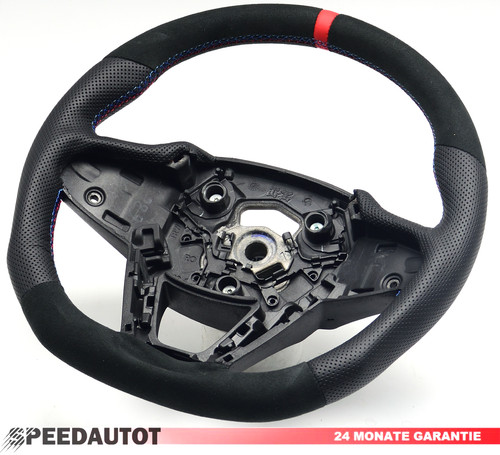 Volant plat tuning bmw cuir - cuir, 1