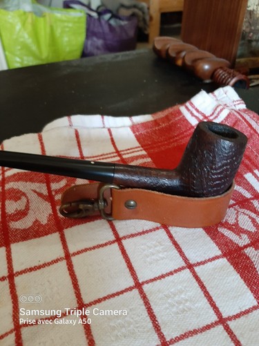 Stunning ring shell briar - ring, gr.