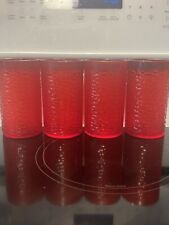 (x4) Pizza Hut Cups, 12oz Cups, Retro Fast Food Collectible Memorabilla